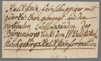 L 01307
<br/>
Label met opschrift
<br/>
<em>Escher von der Linth, Johannes Conrad (1767-1823)</em>